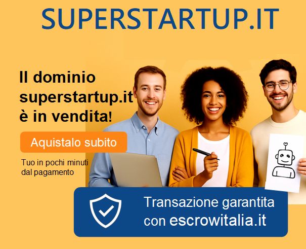 Visual branding del dominio superstartup.it per startup e innovazione